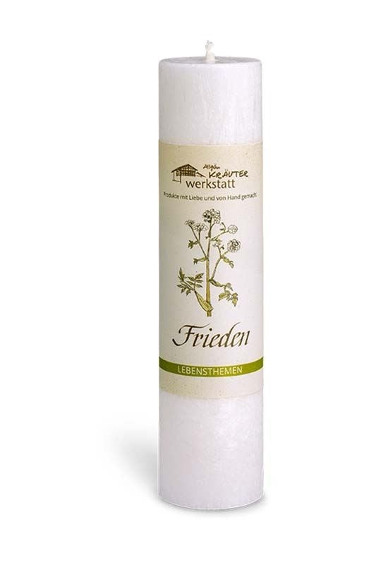Allgäuer Heilkräuter-Kerze "Frieden"