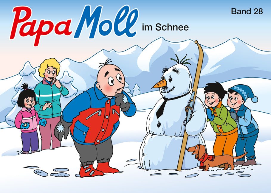 Papa Moll im Schnee -