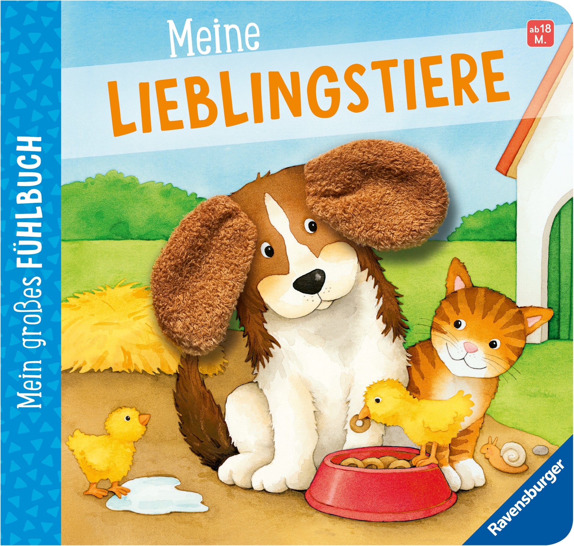 illustriert von Monika Neubacher-Fesser, von Sandra Grimm: Mein großes Fühlbuch: Meine Lieblingstiere -   Pappbücher