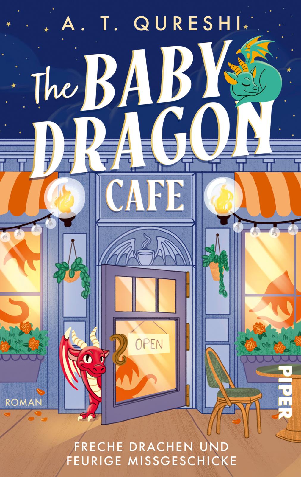 von A. T. Qureshi, übersetzt von Michaela Link: The Baby Dragon Café