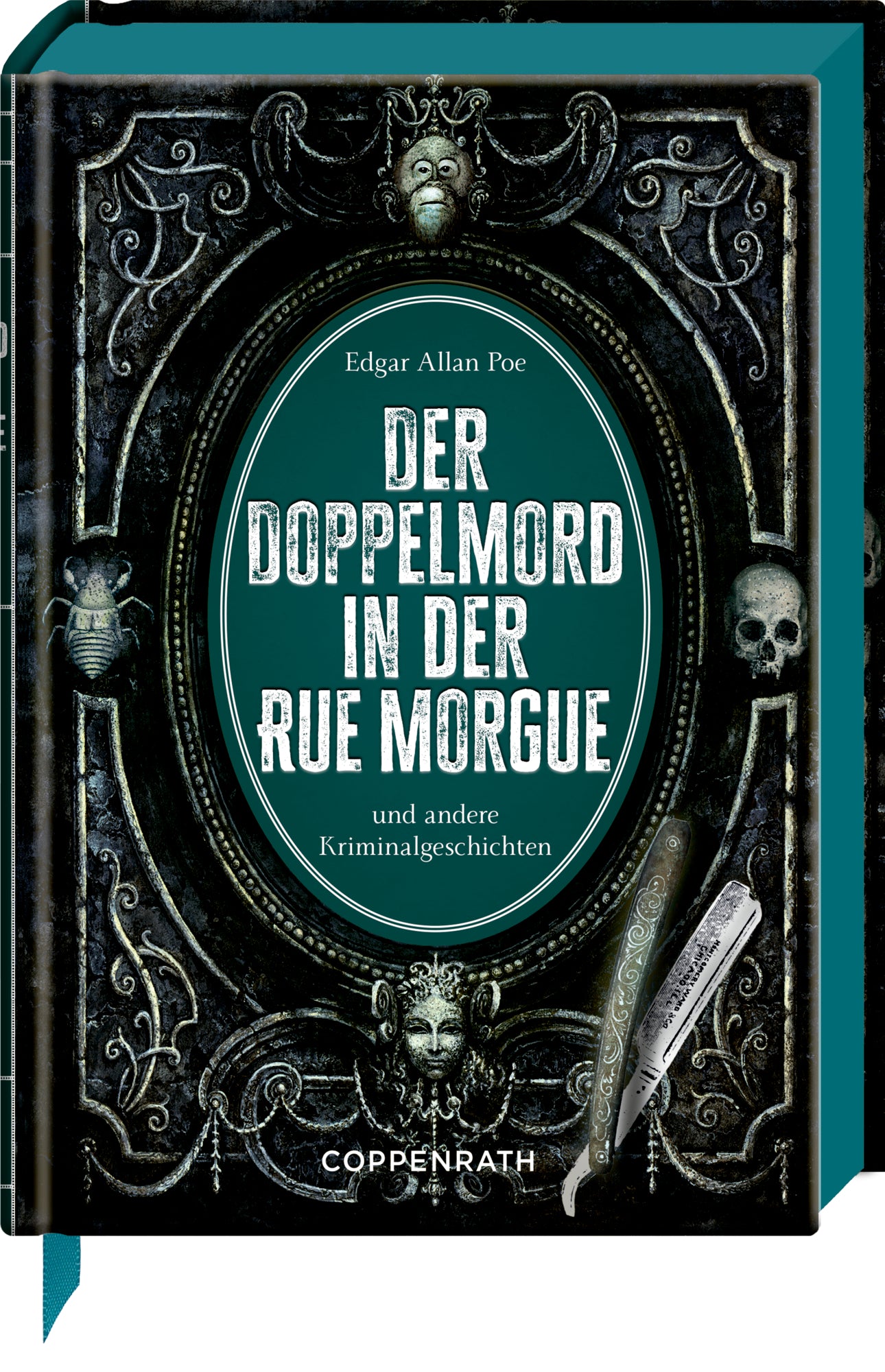 designed von Stefanie Bartsch, übersetzt von Helmut Wiemken, Christel Wiemken, von Edgar Allan Poe: Der Doppelmord in der Rue Morgue