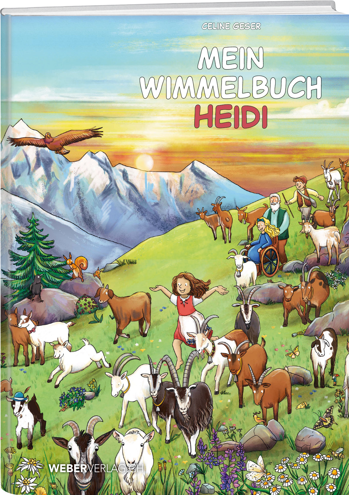 Geser, Celine: Mein Wimmelbuch Heidi