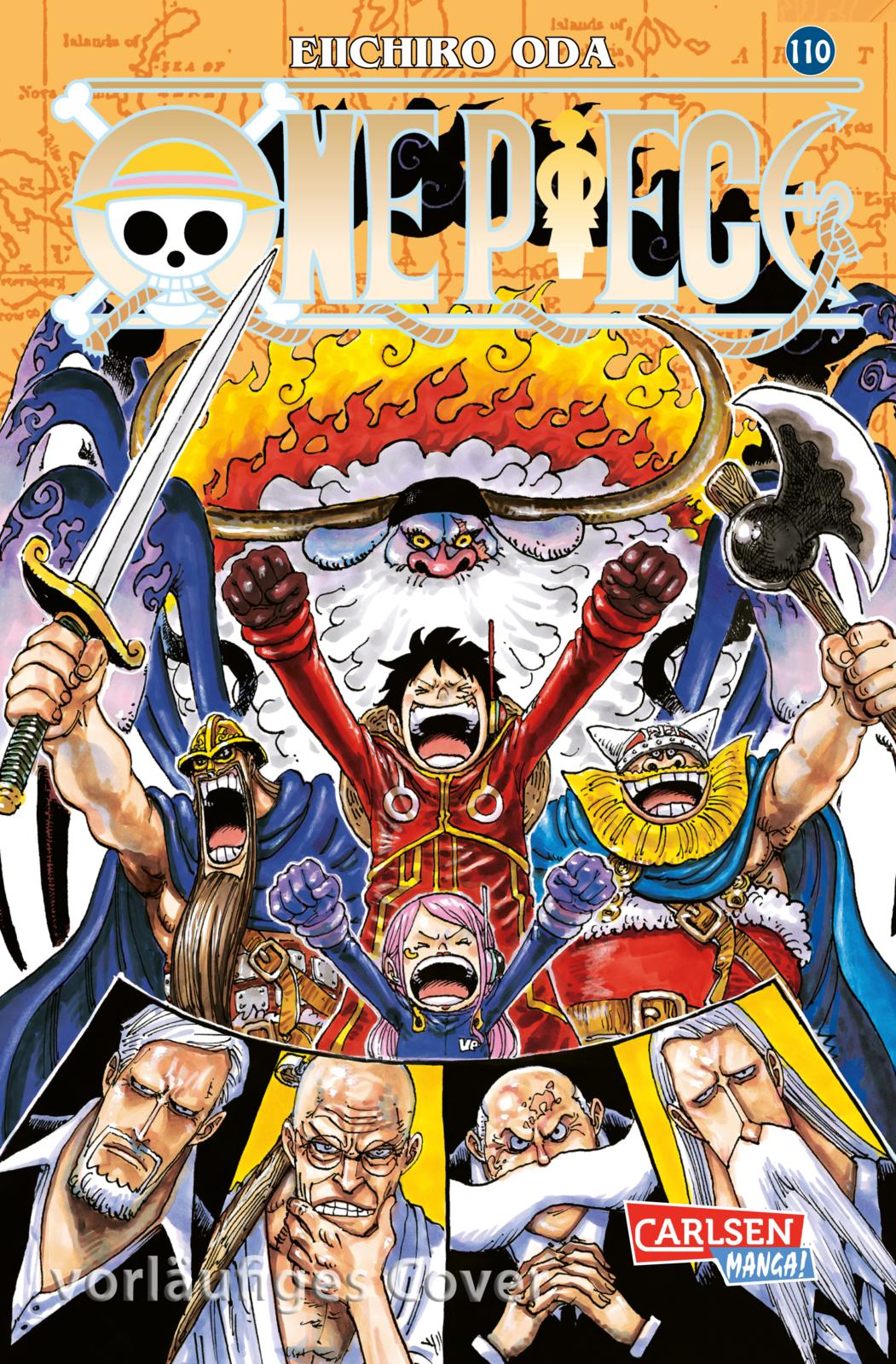 von Eiichiro Oda, übersetzt von Antje Bockel: One Piece 110