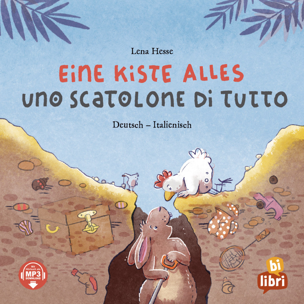 von Lena Hesse, illustriert von Lena Hesse: Eine Kiste Alles (Deutsch-Italienisch) -Italienisch   