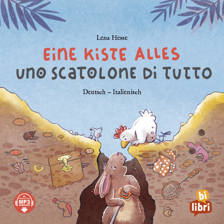 von Lena Hesse, illustriert von Lena Hesse: Eine Kiste Alles (Deutsch-Italienisch) -Italienisch   