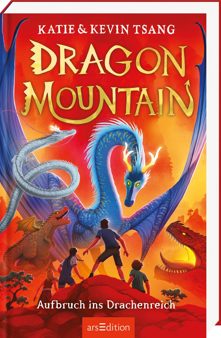 von Katie Tsang, Kevin Tsang, übersetzt von Doris Attwood: Dragon Mountain – Aufbruch ins Drachenreich (Dragon Mountain 1)
