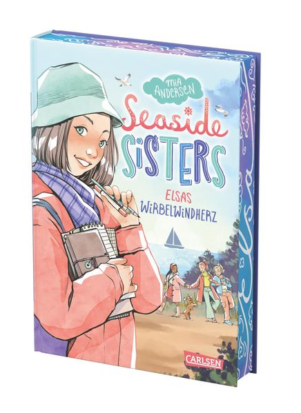 von Mia Andersen, illustriert von Hanna Wenzel: Seaside Sisters 2: Elsas Wirbelwindherz -   Kinderbücher ab 10 Jahren