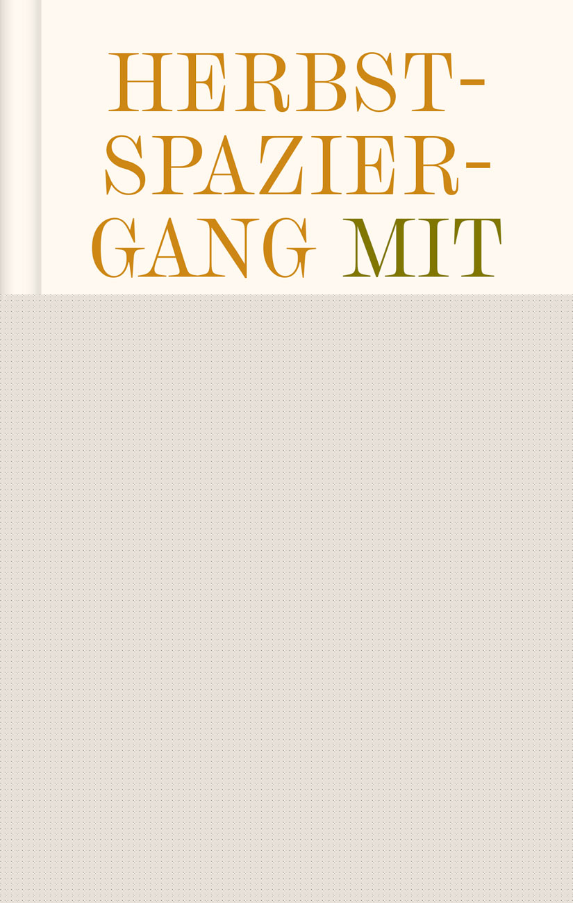 Herbstspaziergang mit Goethe - Gedichte  