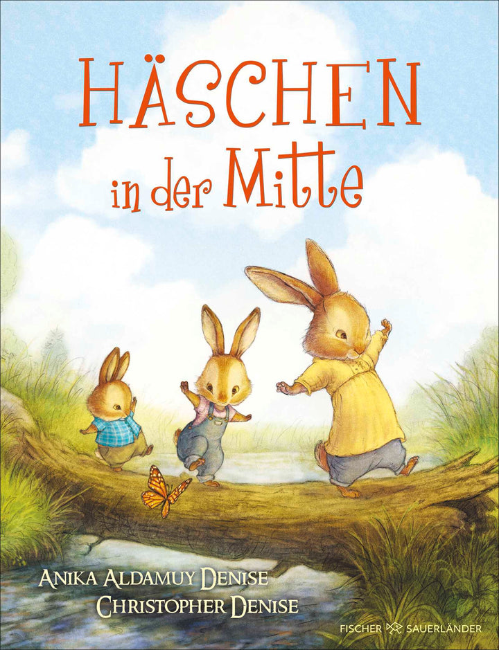 von Christopher Denise, Anika Aldamuy Denise, übersetzt von Katharina Diestelmeier: Häschen in der Mitte -   Bilderbücher - Geschichten für alle Kinder