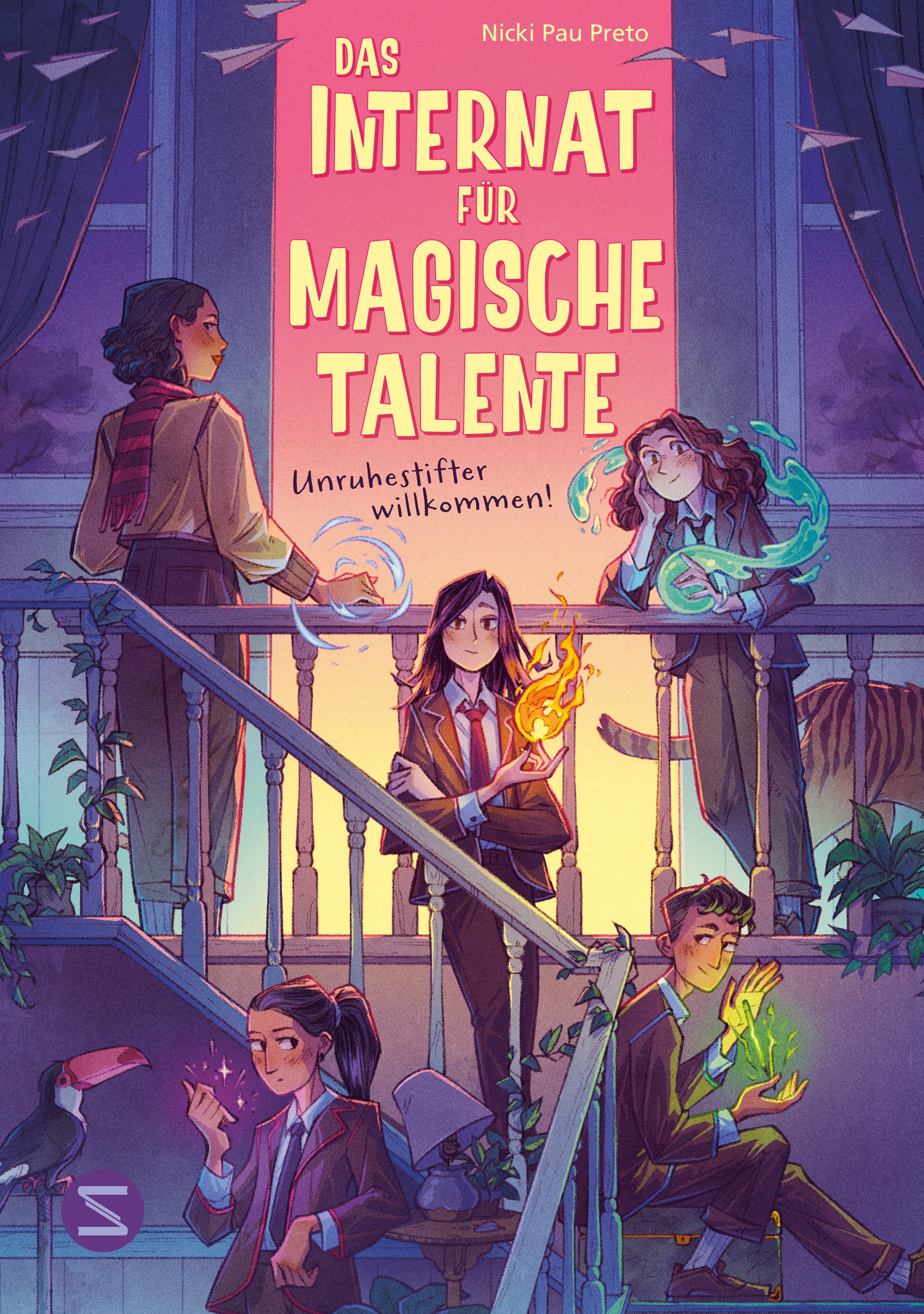 von Nicki Pau Preto, übersetzt von Maren Illinger: Das Internat für magische Talente. Unruhestifter willkommen! (Band 1)