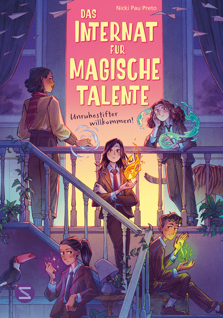 von Nicki Pau Preto, übersetzt von Maren Illinger: Das Internat für magische Talente. Unruhestifter willkommen! (Band 1)