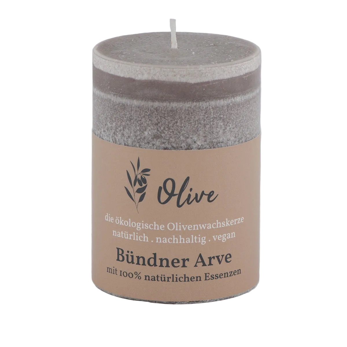 Bündner Arve aus Olivenwachs 100/65 mm