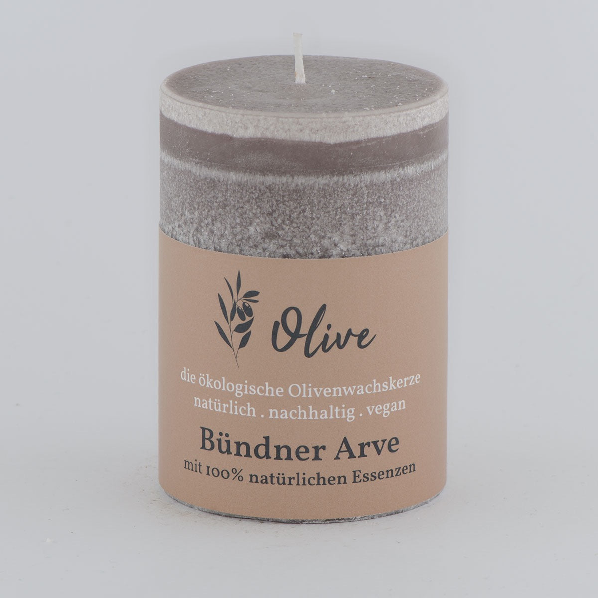 Bündner Arve aus Olivenwachs 130/65 mm