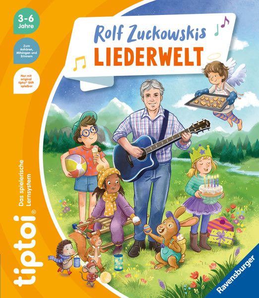 von Rolf Zuckowski, Cee Neudert, illustriert von Mareikje Vogler: tiptoi® Liederbücher - Rolf Zuckowskis Liederwelt -   Beschäftigung & Hobby