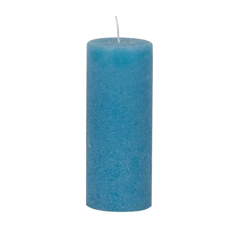 Weizenkorn Kerze Türkis - 120/50mm