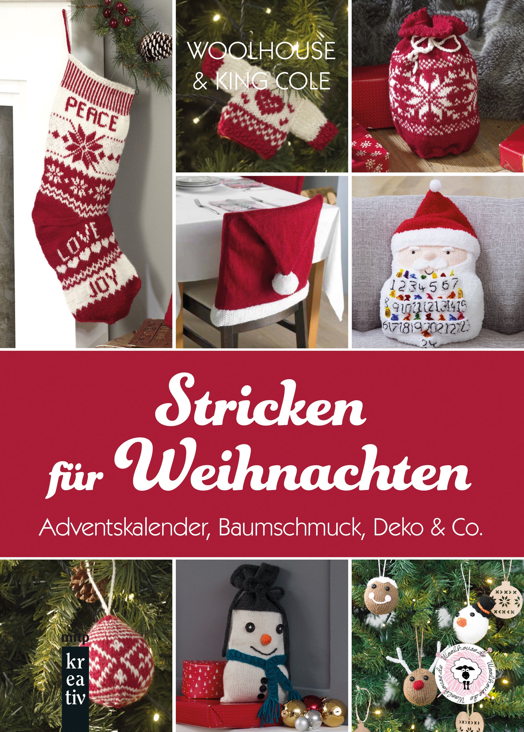 herausgegeben von Woolhouse: Adventskalender stricken