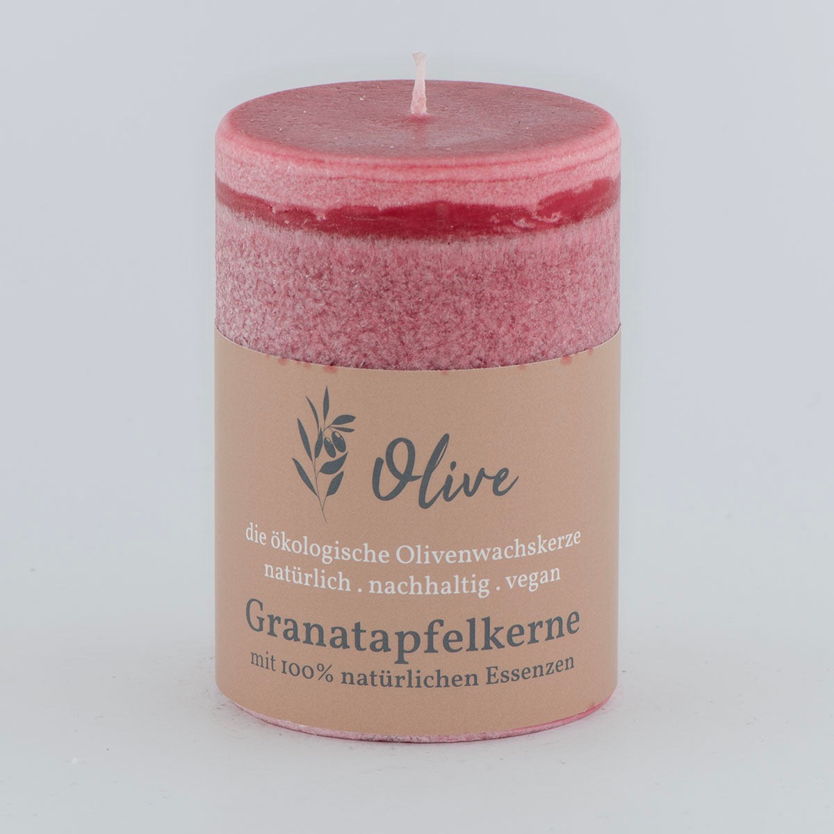 Granatapfelkerne aus Olivenwachs 100/65 mm