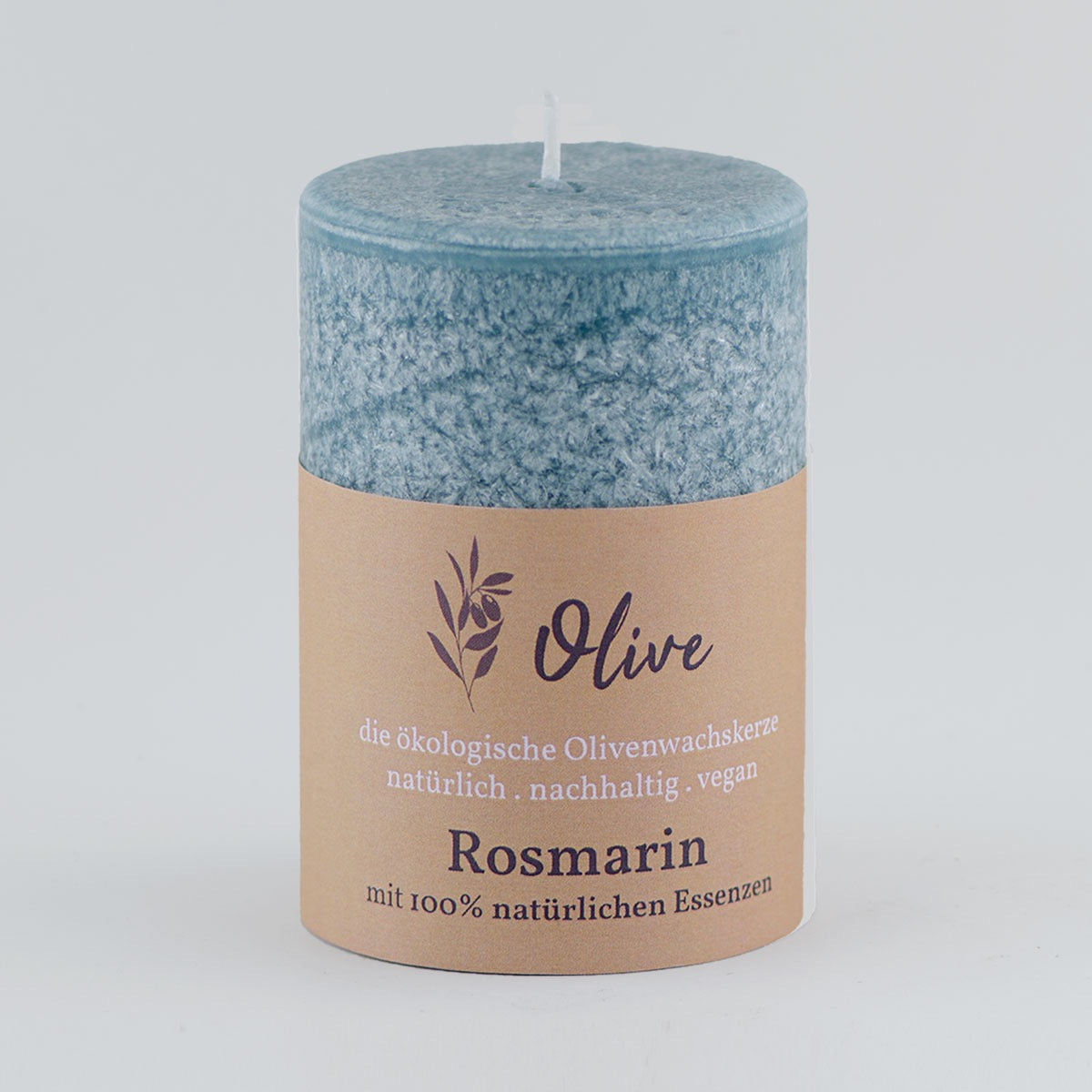 Rosmarin aus Olivenwachs 100/65 mm