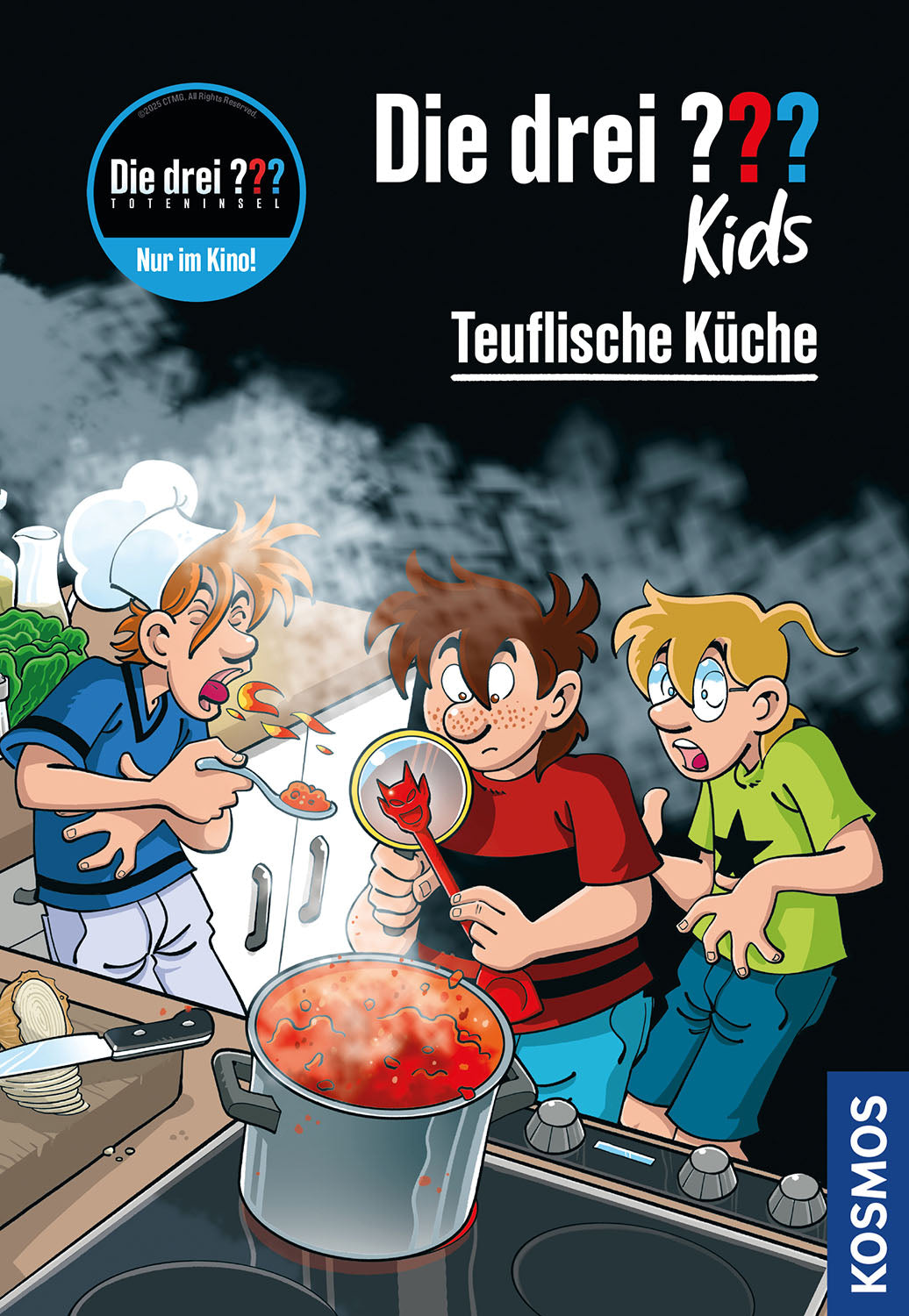von Ulf Blanck, illustriert von Kim Schmidt: Die drei ??? Kids, 104, Teuflische Küche