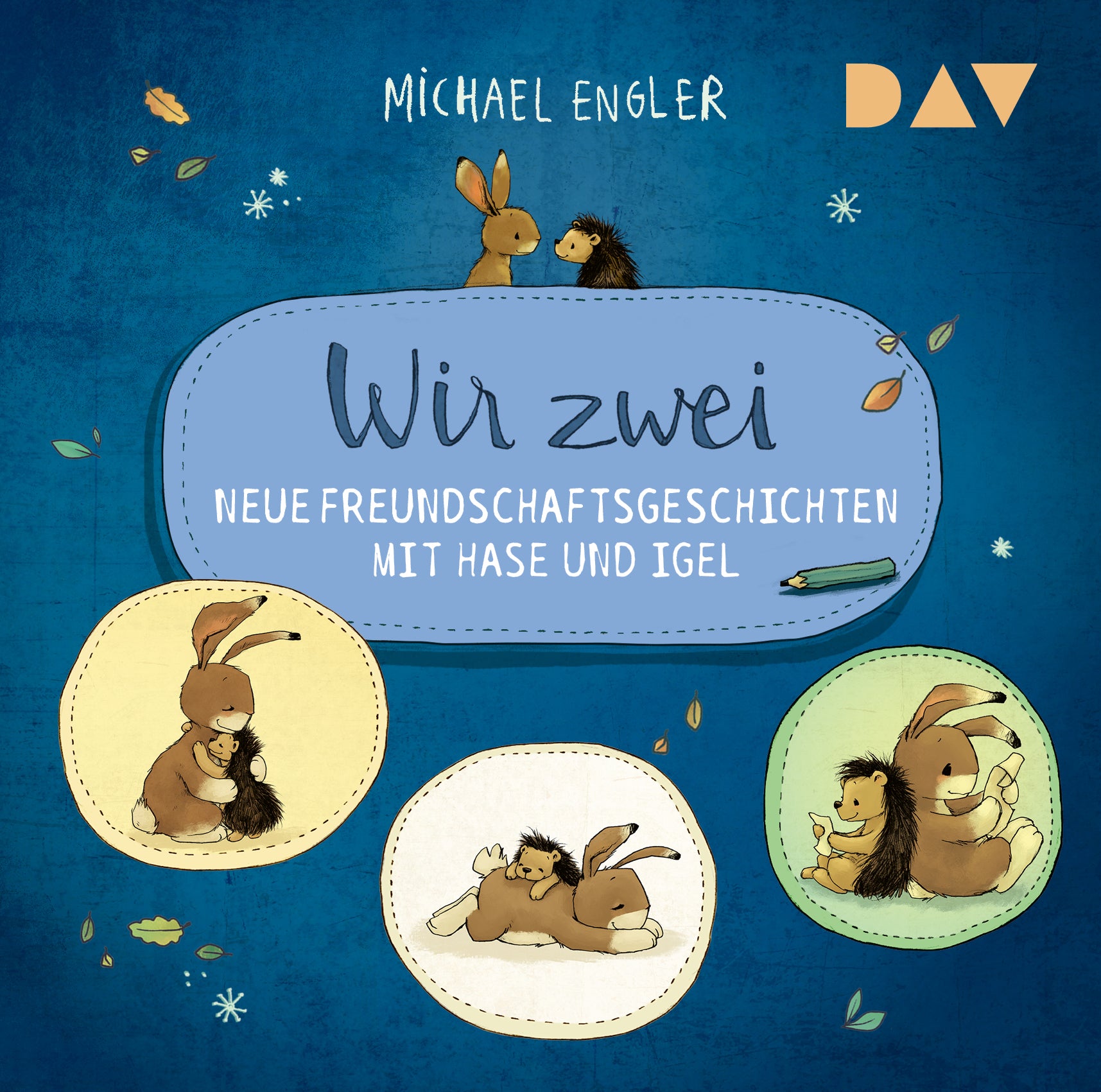 von Michael Engler, illustriert von Joëlle Tourlonias, gelesen von Andreas Fröhlich, Ferdi Özten u.a.: Wir zwei – Neue Freundschaftsgeschichten mit Hase und Igel -   Hobby & Beschäftigung für Kinder