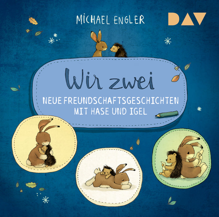 von Michael Engler, illustriert von Joëlle Tourlonias, gelesen von Andreas Fröhlich, Ferdi Özten u.a.: Wir zwei – Neue Freundschaftsgeschichten mit Hase und Igel -   Hobby & Beschäftigung für Kinder