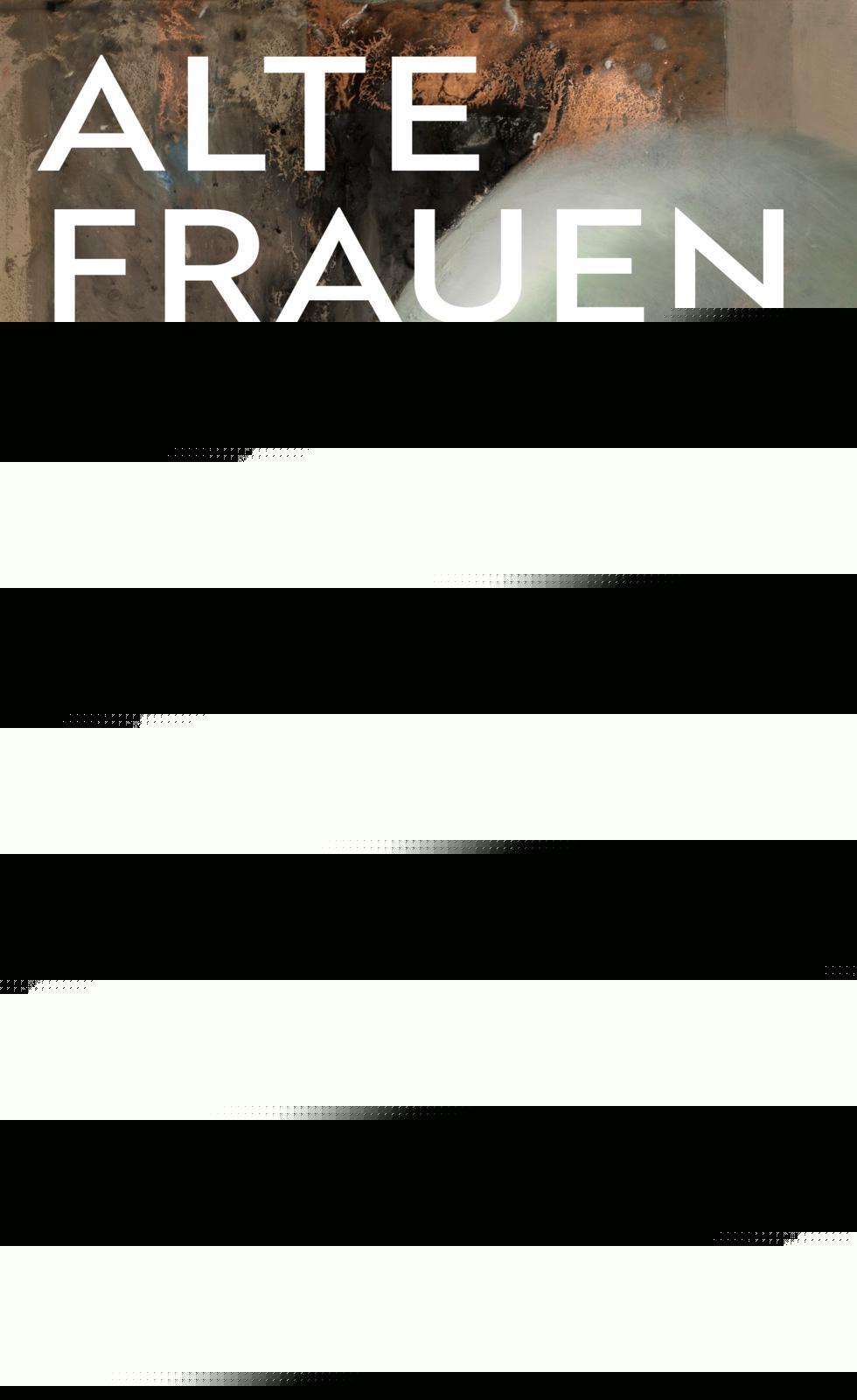 von Verena Lueken: Alte Frauen -  Kunst 