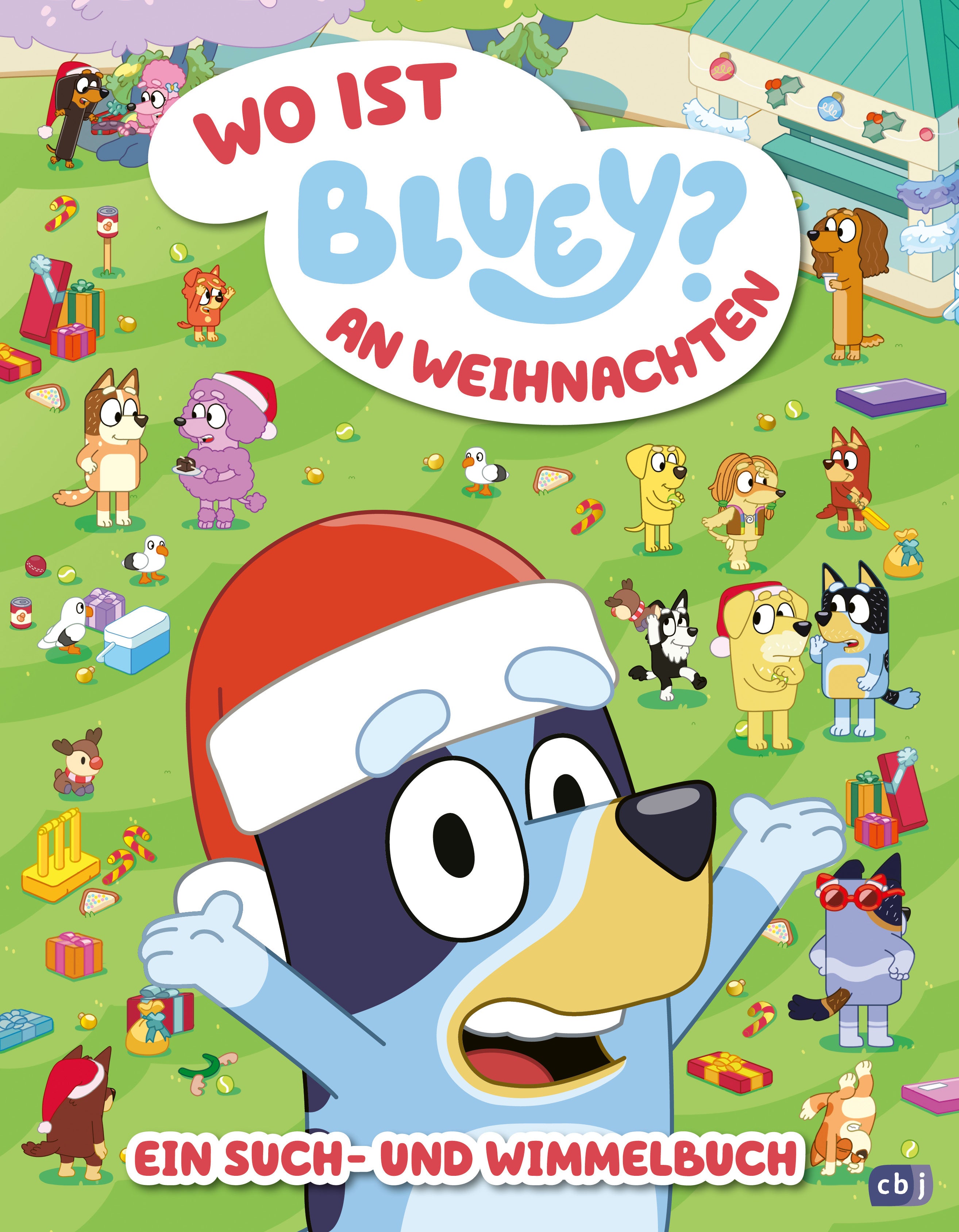 : BLUEY – Wo ist BLUEY? an Weihnachten – Ein Such- und Wimmelbuch