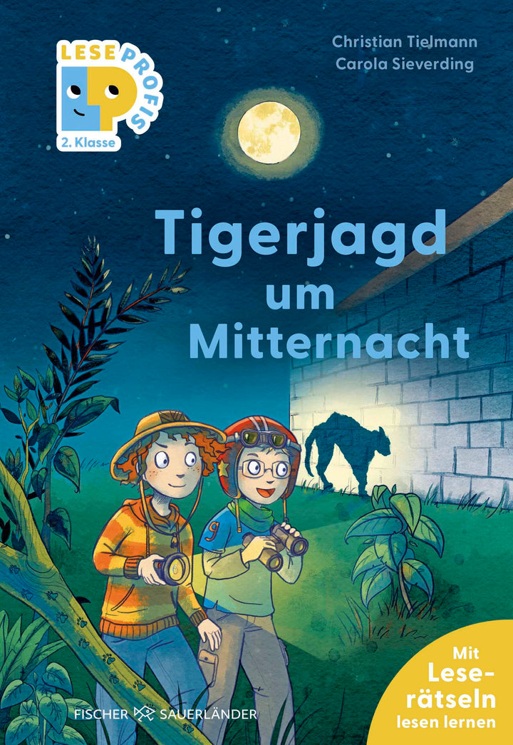von Christian Tielmann, illustriert von Carola Sieverding: Leseprofis – Tigerjagd um Mitternacht, 2. Klasse