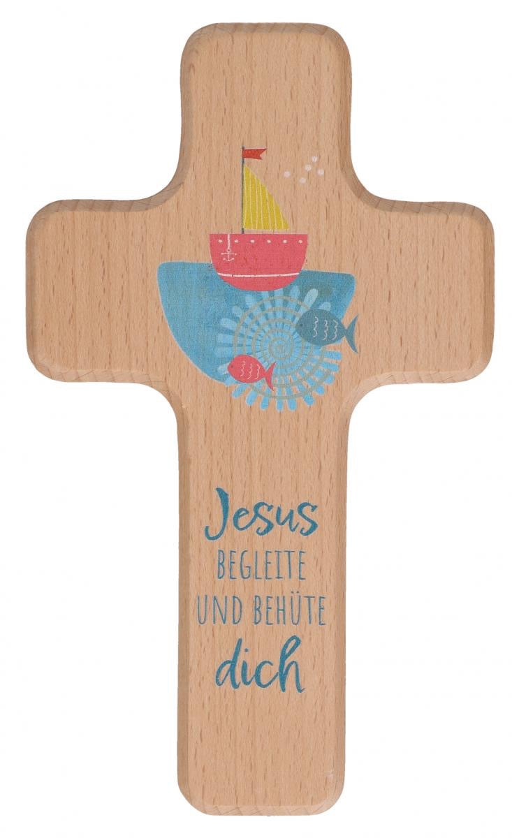 Kinderkreuz "Jesus begleite und behüte dich"