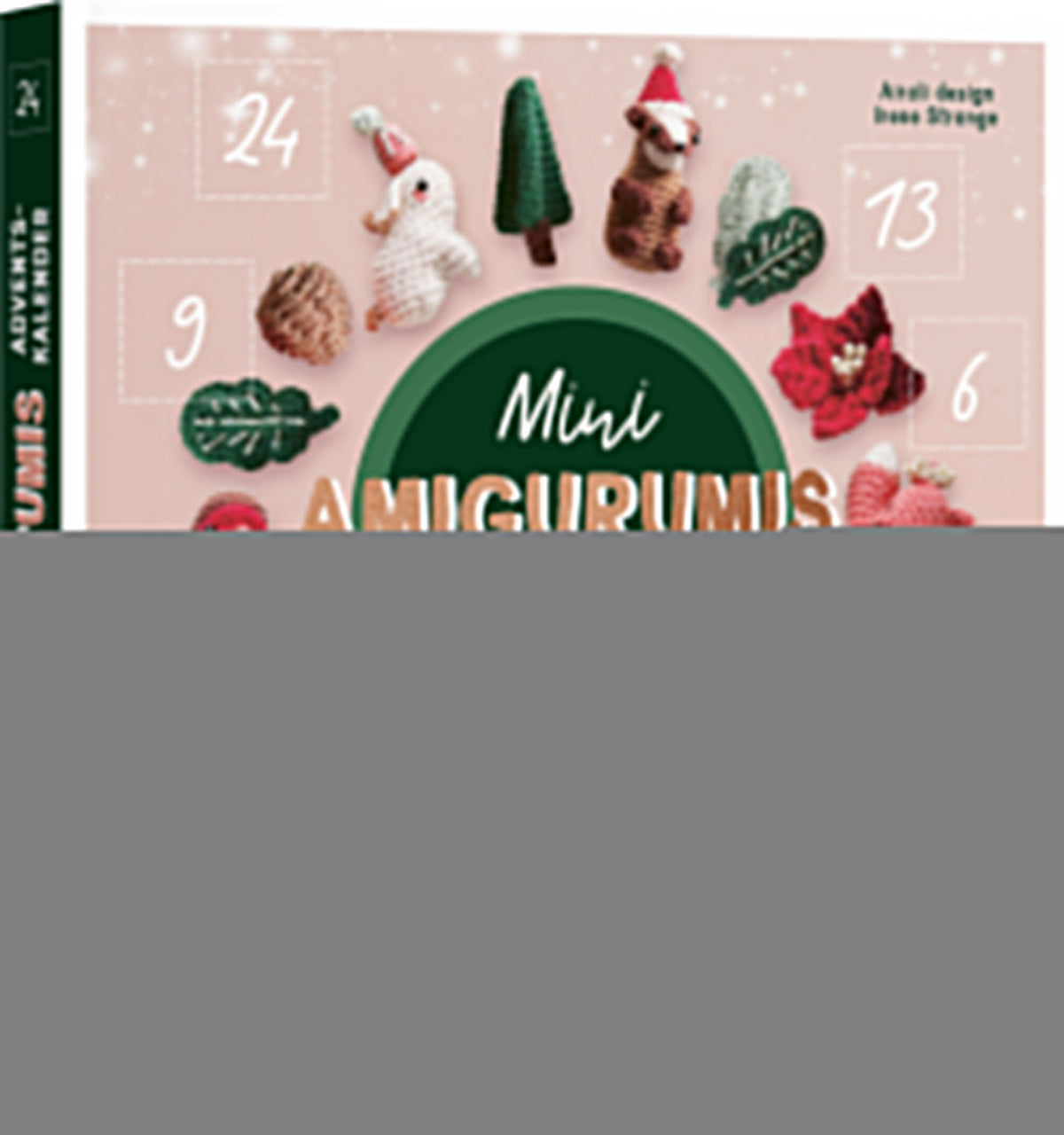 von Ilaria Caliri, Irene Strange, übersetzt von Verena Thiard-Laforet: Mini-Amigurumis Adventskalender - Weihnachten im Wald -  Freizeit & Hobby 