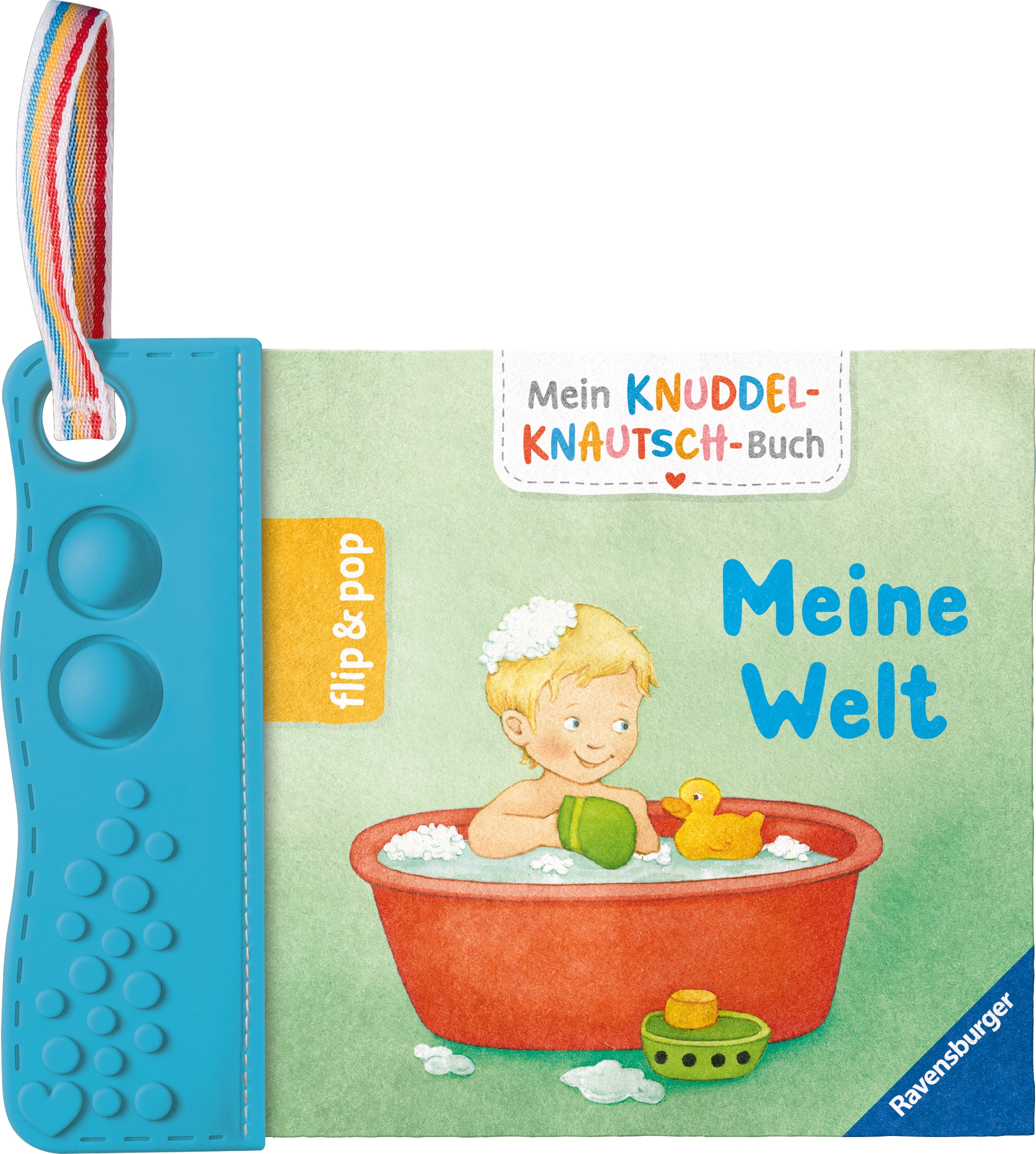 illustriert von Monika Neubacher-Fesser: Mein Knuddel-Knautsch-Buch - flip&pop. Meine Welt