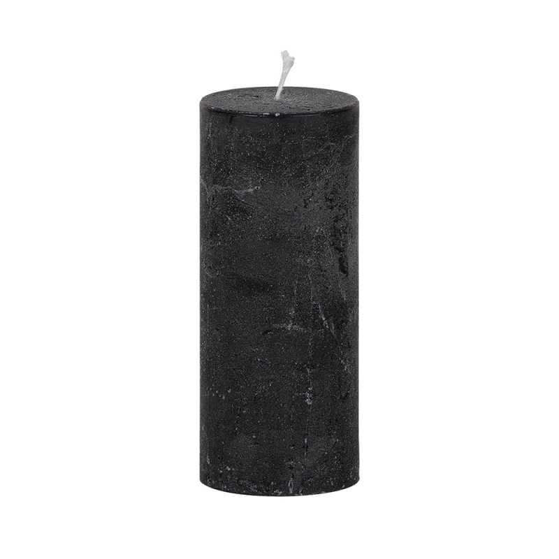 Weizenkorn Kerze schwarz 160/66