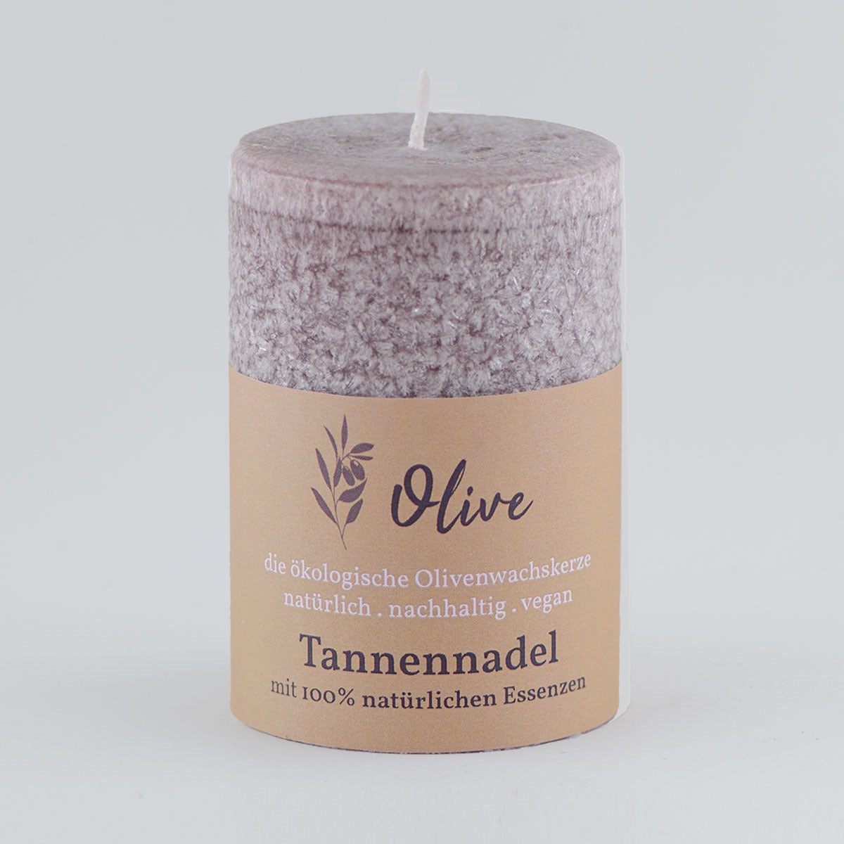 Tannennadel aus Olivenwachs 100/65 mm