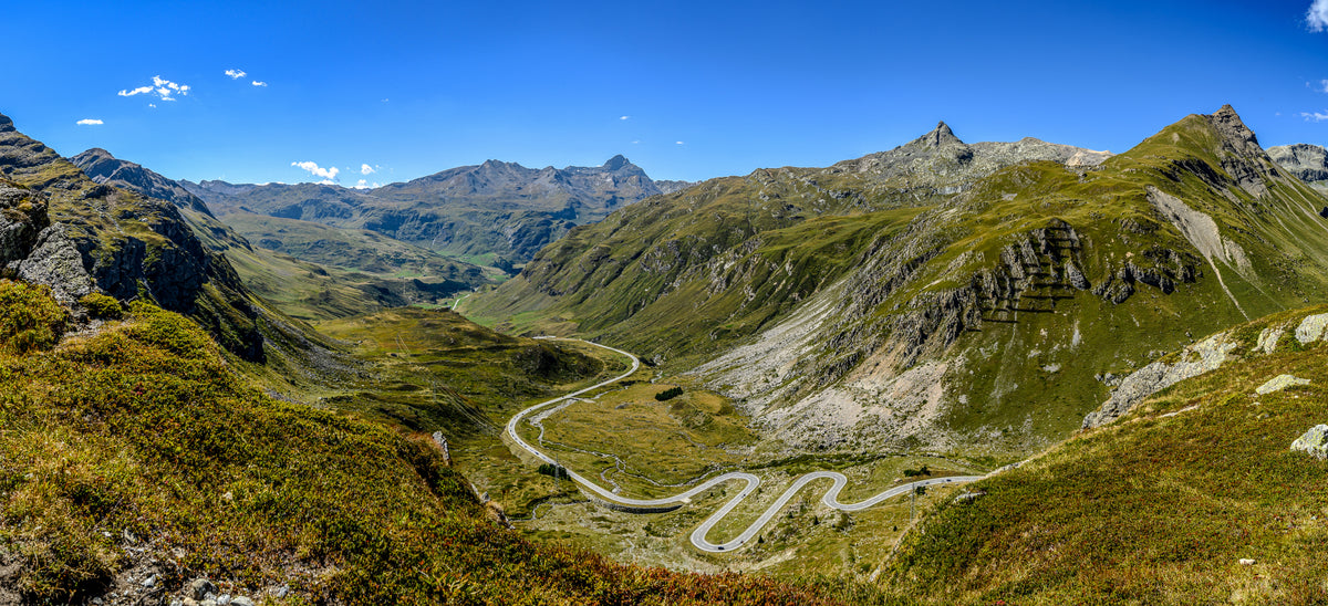 Graubünden Land der Pässe. Im Bild der Julierpass
