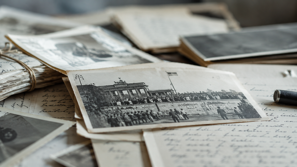 Bild zum Thema Zeitgeschichte und Politik mit historischen Bildern und Texten.