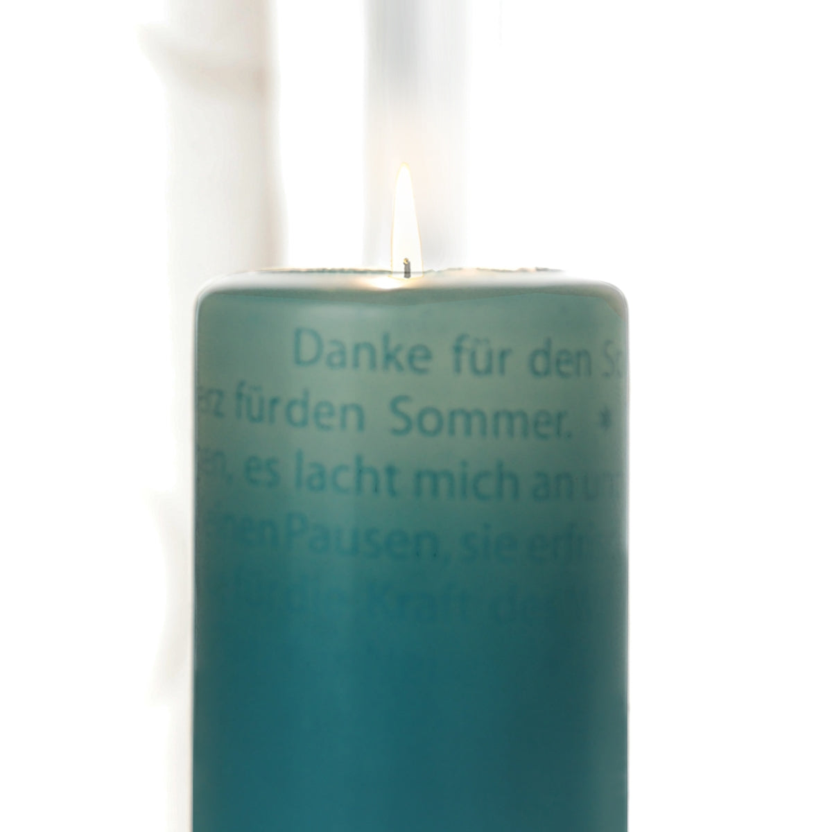 Wortlicht Kerze - Danke für - Danke für den Sonnenschein