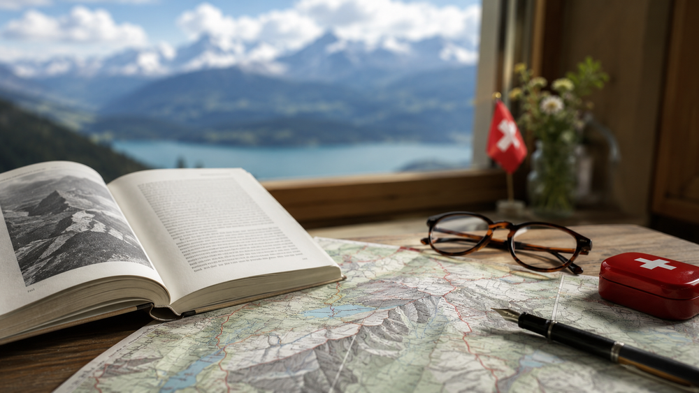 Motivbild zum Thema Sachbücher Schweiz.