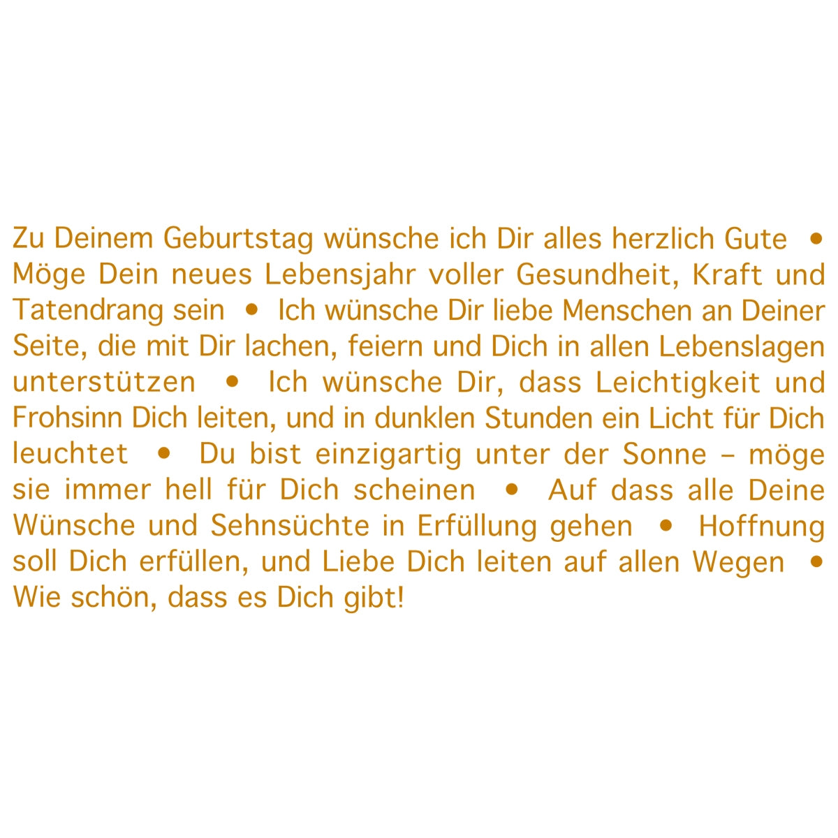 Der Text zur Wortlicht-Kerze Leuchtende Geburtstagswünsche Wünsche zum Geburtstag