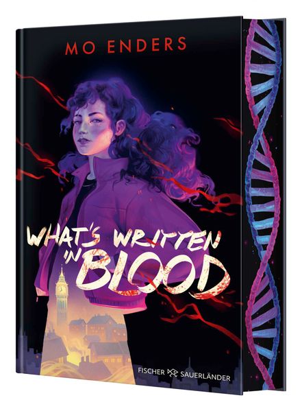 von Mo Enders: What's Written in Blood -   Jugendbücher ab 14 Jahren