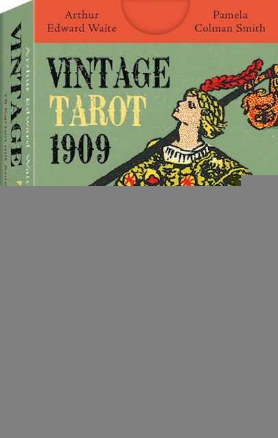 von Pamela Colman Smith, Arthur Edward Waite: Vintage Tarot 1909 -  Geistig leben 