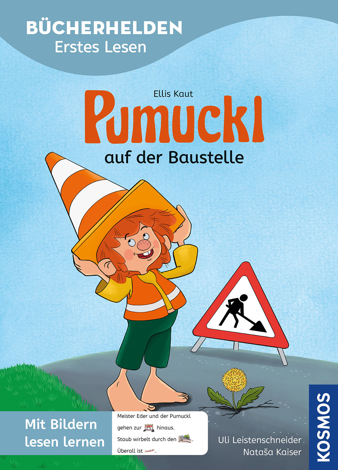 von Uli Leistenschneider, Ellis Kaut, illustriert von Nataša Kaiser: Pumuckl, Bücherhelden Erstes Lesen, Pumuckl auf der Baustelle