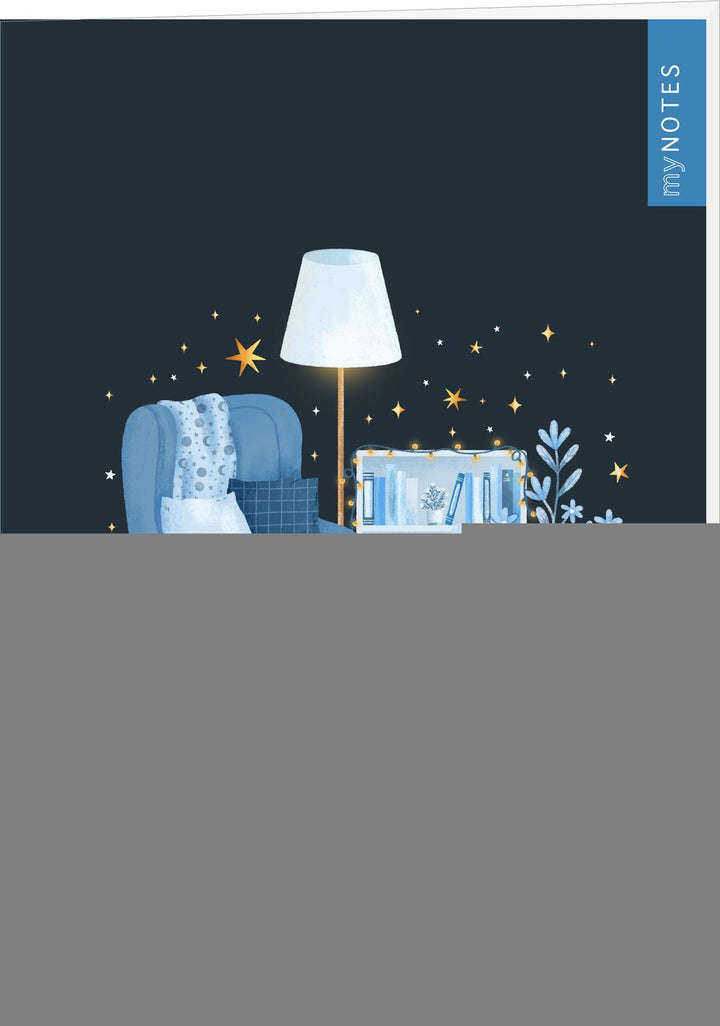 illustriert von Dan Lin: myNOTES Papeterie: Notizheft Gemütliche Leseecke -