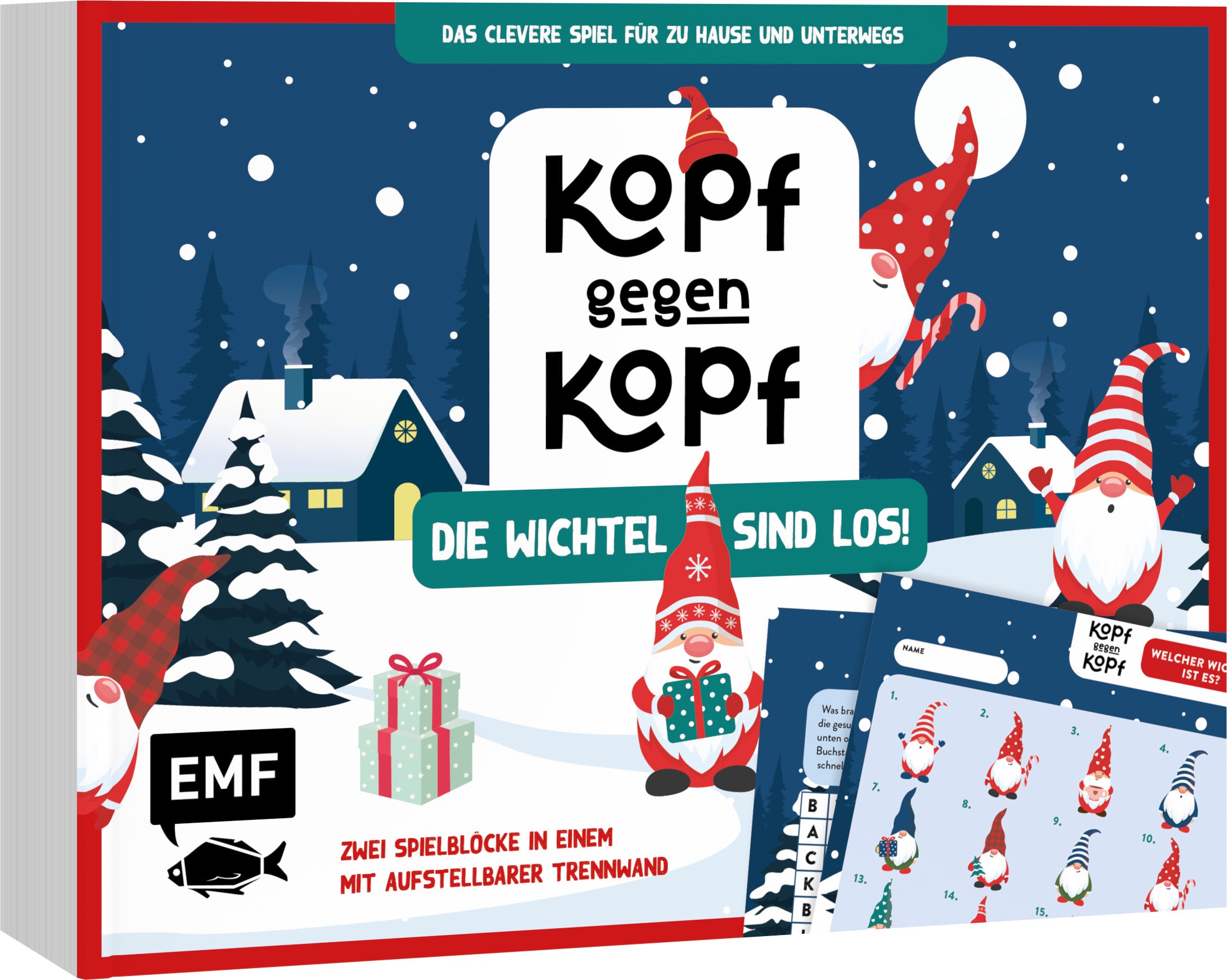 Der ultimative Spielblock: Kopf gegen Kopf – Die Wichtel sind los!