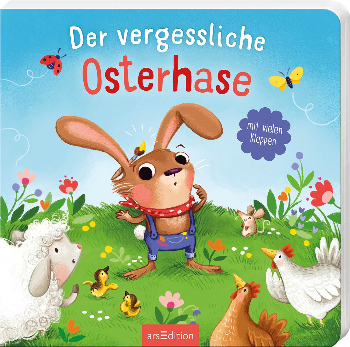 illustriert von Inka Vigh: Der vergessliche Osterhase