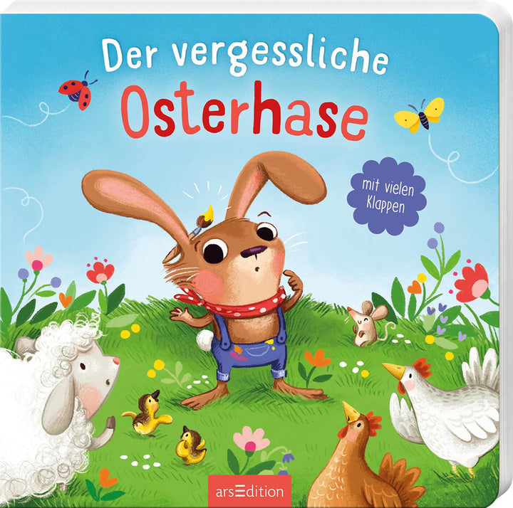 illustriert von Inka Vigh: Der vergessliche Osterhase