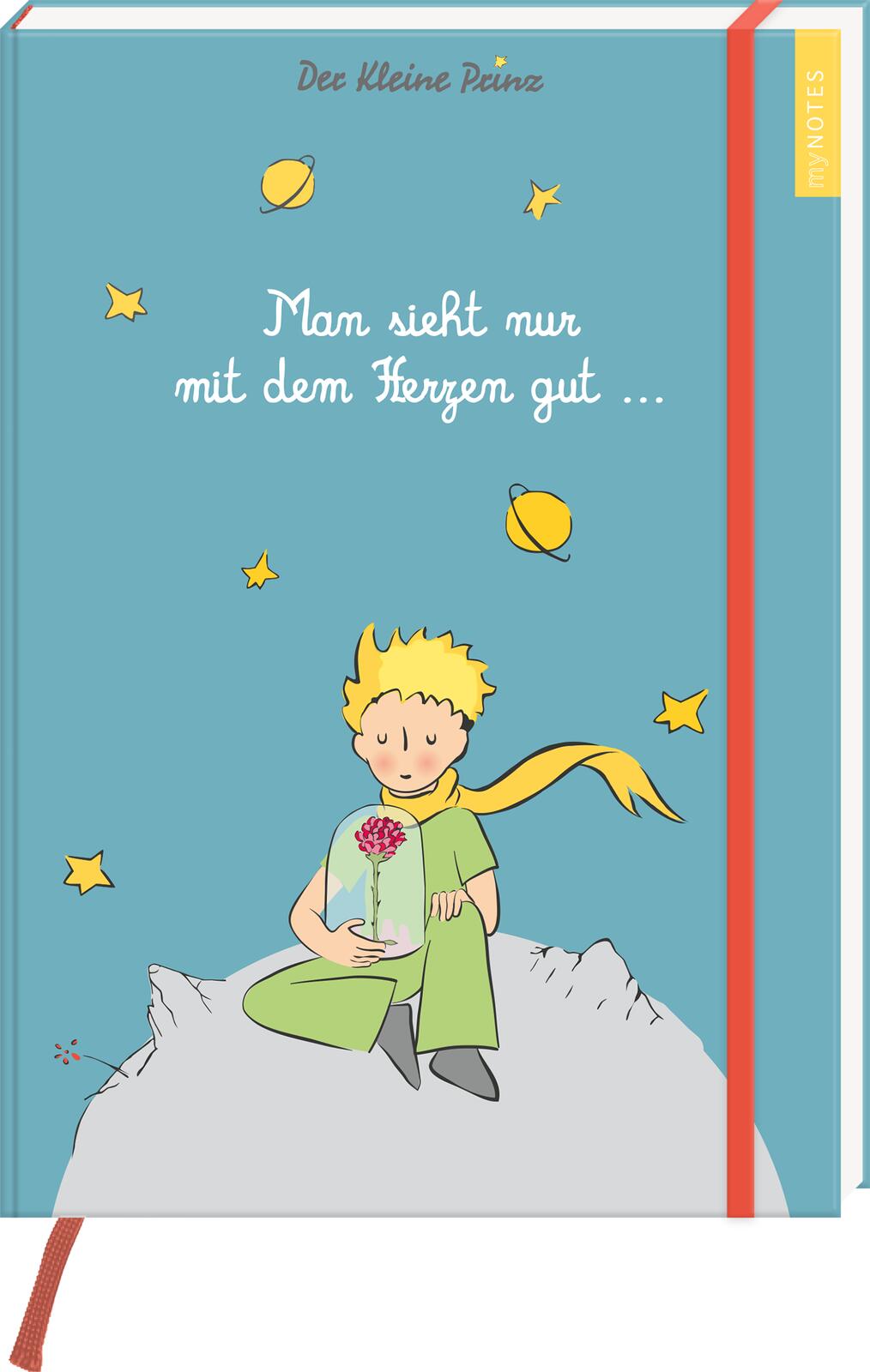 illustriert von Antoine de Saint-Exupéry: myNOTES Papeterie: Der Kleine Prinz Notizbuch A4