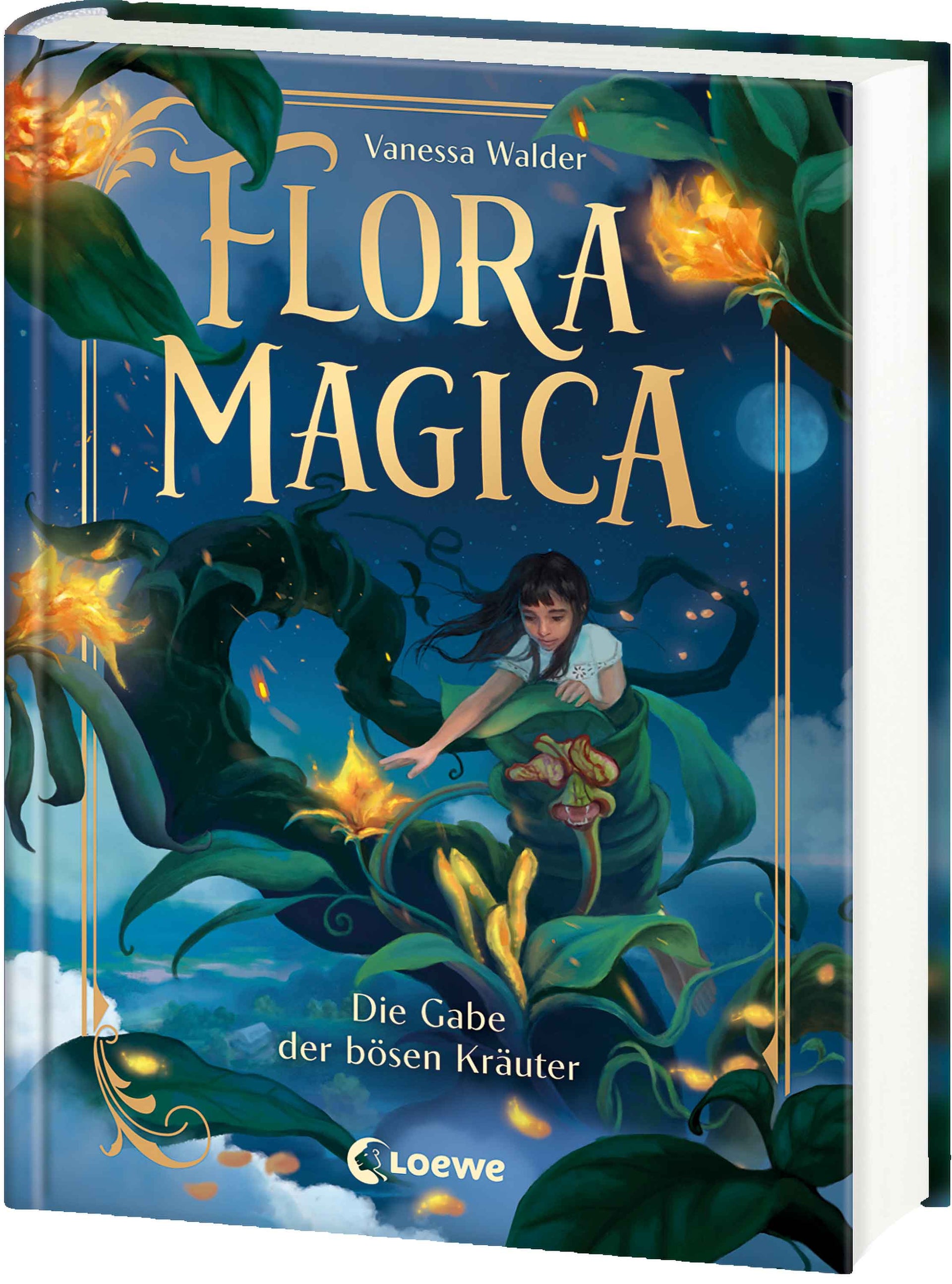 von Vanessa Walder, illustriert von Marie Beschorner: Flora Magica (Band 2) - Die Gabe der bösen Kräuter