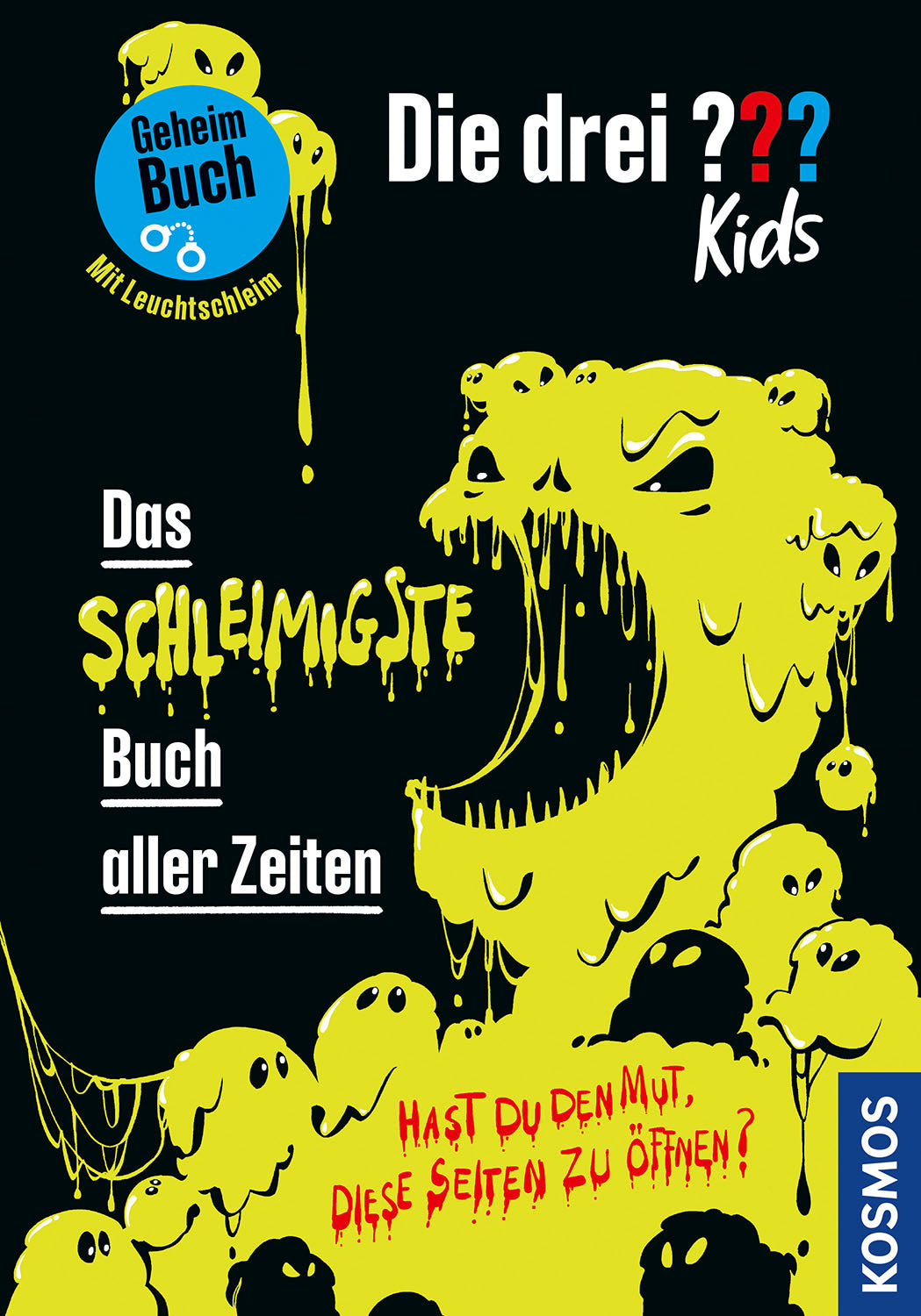 von Ulf Blanck, illustriert von Stefani Kampmann: Die drei ??? Kids, Das schleimigste Buch aller Zeiten