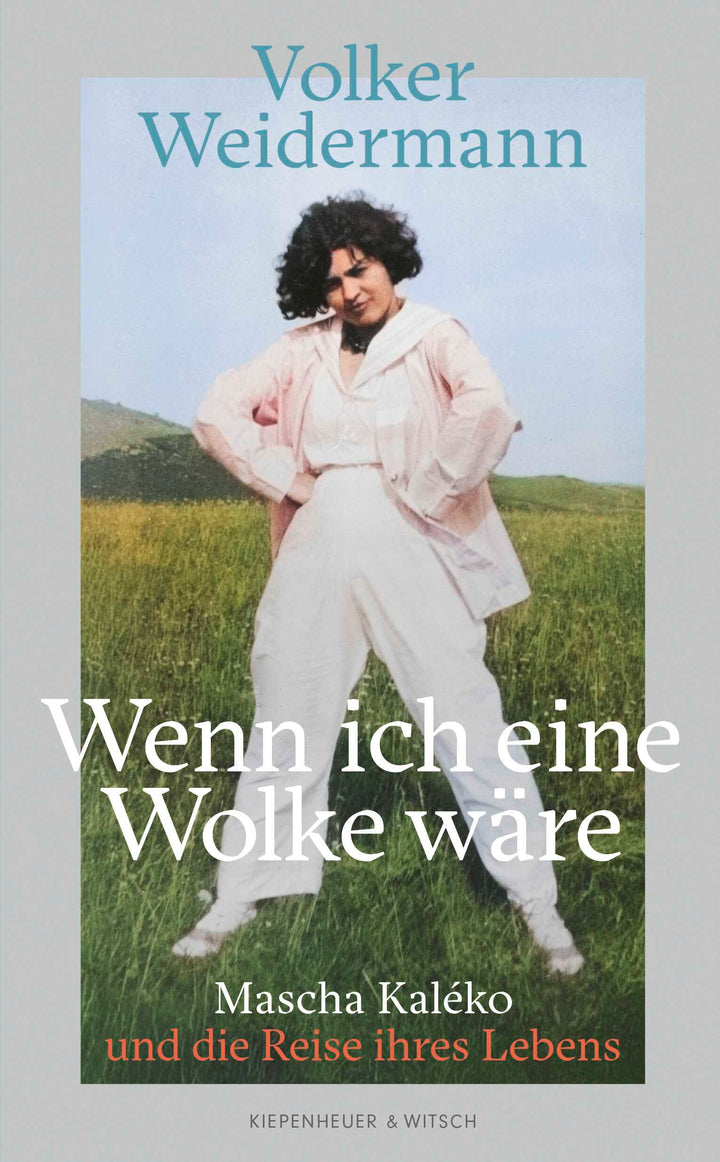 von Volker Weidermann: Wenn ich eine Wolke wäre