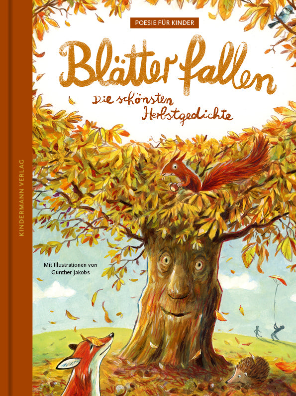 illustriert von Günther Jakobs: Blätter fallen